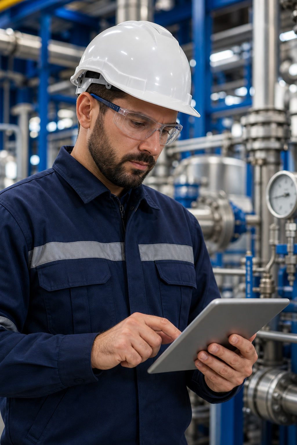Reliability engineer on the shop floor